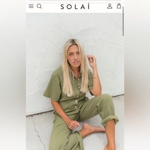 Solai the Label Jumpsuit NIB